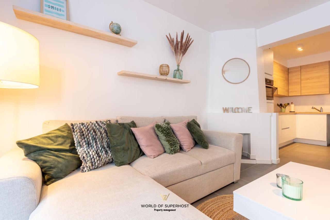 Spacious Apartment Closeby The Sea Up To 6 People! Oostende Buitenkant foto
