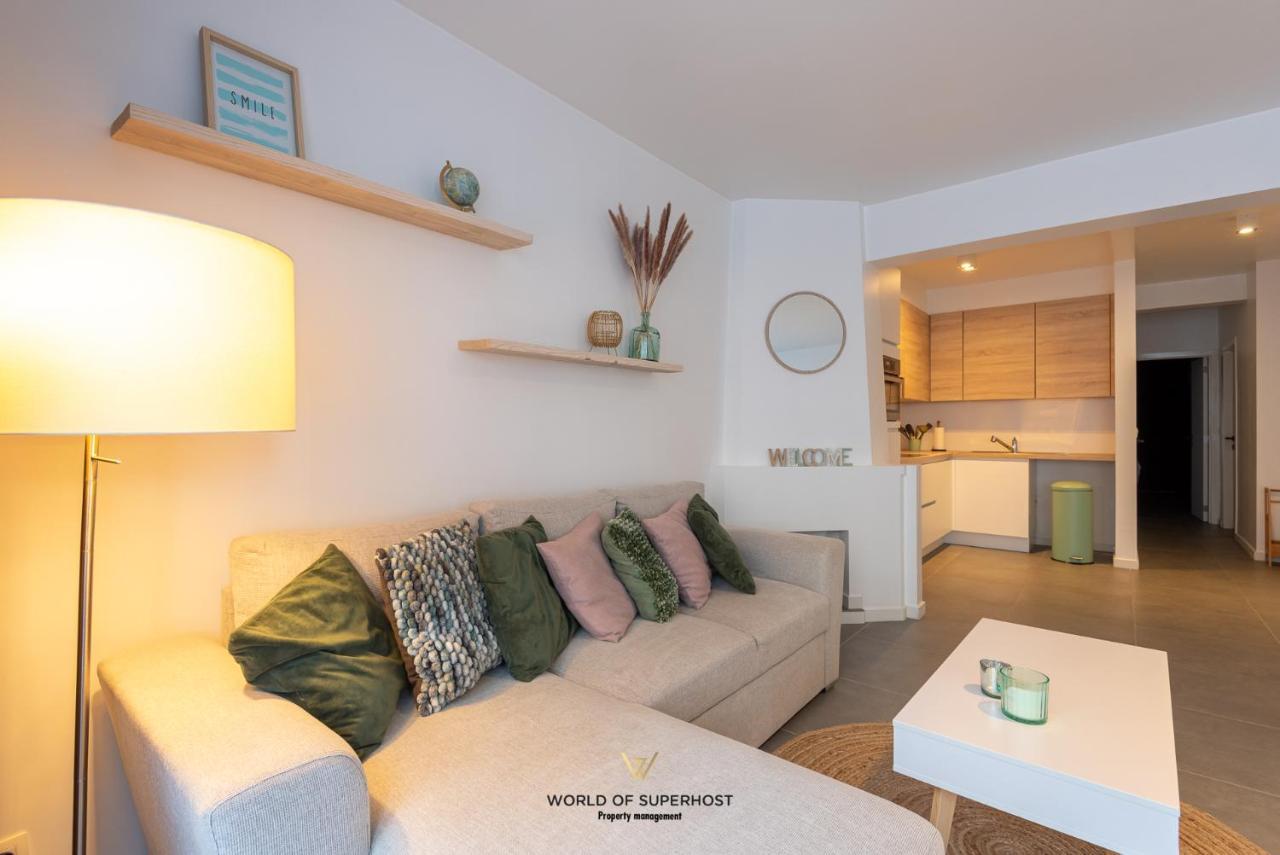 Spacious Apartment Closeby The Sea Up To 6 People! Oostende Buitenkant foto